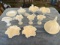White Hobnail Pieces