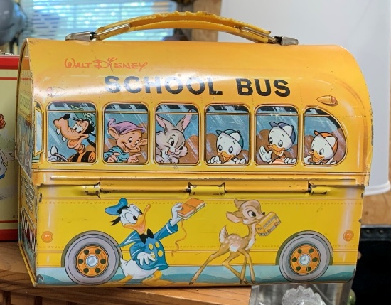 Walt Disney School Bus Lunch Box