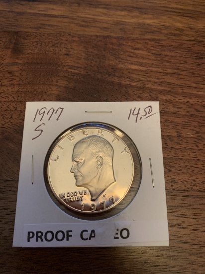 Eisenhower Proof Cameo Dollar