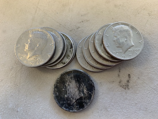 1971 Kennedy Half Dollars