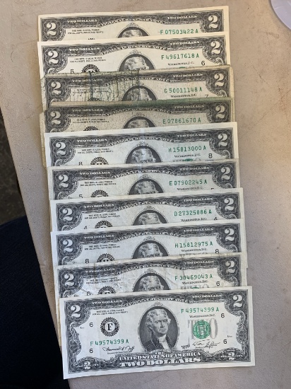 $2 Bills