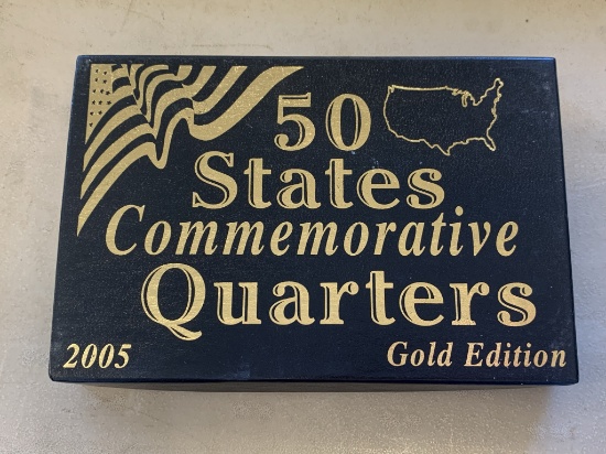 2005 50 States Commemorative Quarters-Gold Edition
