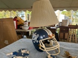 White House Helmet Light and Metal Football Players