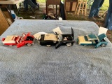 3 Classic Car Die Casts