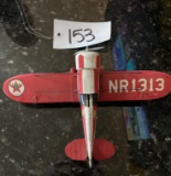 Texaco Metal Airplane