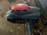 Metal Car w/Wooden Wheels