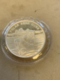 Polar Bear Cubs One Troy Ounce Silver