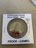 1981 Kennedy Half Dollar Proof Cameo