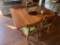 Drop-Leaf Dining Room Table w/4 Chairs