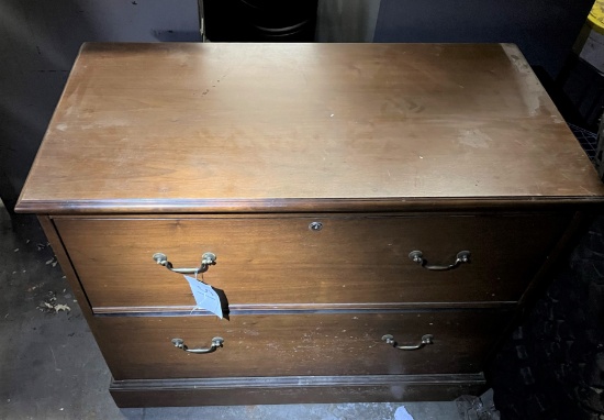 Wood File Cabinet