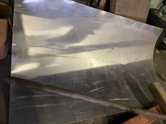 5' x 8' Piece of Aluminum