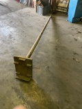 Tow Motor Carpet Pole
