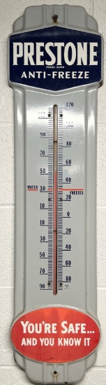 Preston Antifreeze Advertising Thermometer