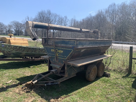 Grain-O-Vator Feed Cart