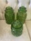 Green Moon and Stars Canister Set
