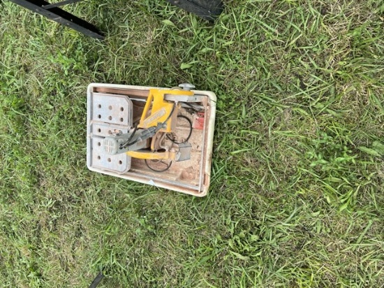 Wet Tile Saw