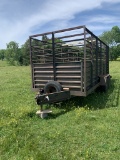 Homemade Stock Trailer