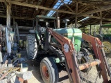 JD 4240 Tractor w/Bushhog Brand 3450QT Loader