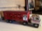 Ertl Semi and Livestock Trailer