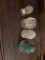 4 Glass Insulators