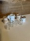Mini Creamers and Glasses