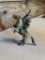 Lone Ranger Metal Windup Toy w/Working Lasso
