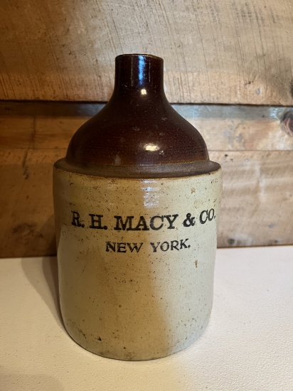 R. H. Macy and Co Crock Jug