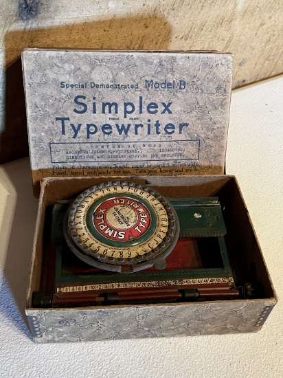 Simplex Typewriter