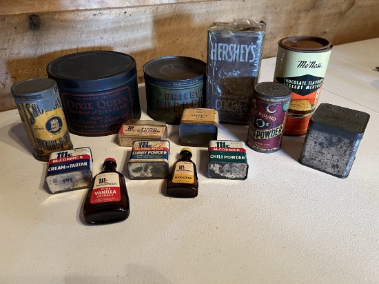 Advertising Tins and Bottles