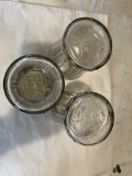 3 U-Savit Jars