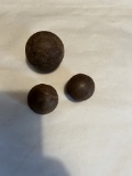 Cannon Balls from Battle of Perryville KY
