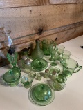 Green Glassware