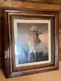 John Wayne Framed Picture