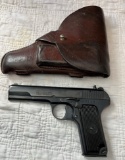 Pistol Model TTC 7.62x25mm in Holster