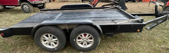 12' Car Hauling Heavy-Duty Trailer