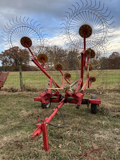 8 Wheel Hay Rake