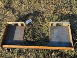 Skid Steer Weld-On Plate