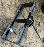 Skid Steer Quick Attach Hay Spear