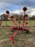 8 Wheel Hay Rake