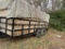 16' Utility Trailer w/Leaf Box and Billy Goat Vac