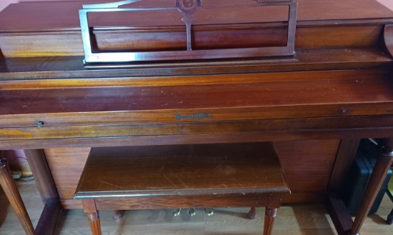 Henry Miller Piano and Bench w/Storage