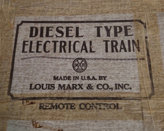 Louis Mark & Co Inc. Diesel-Type Electrical Train