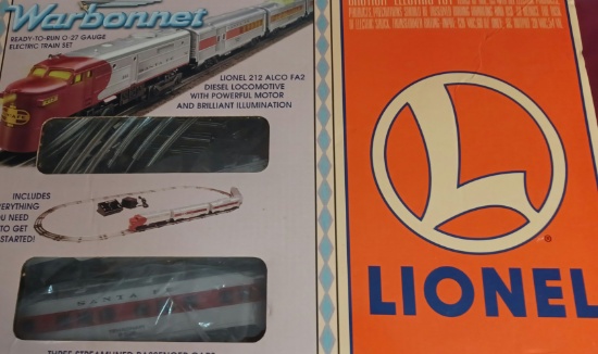 Lionel Electric Train-Warbonnet