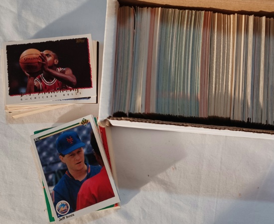 Basketball and Baseball Cards