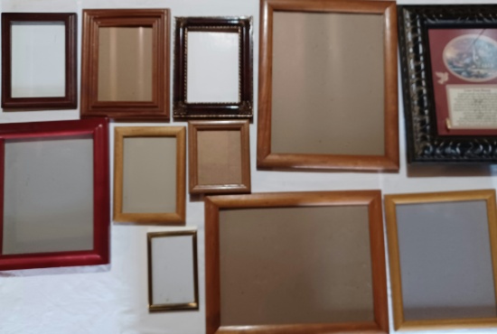 Mutiple Wooden Picture Frames