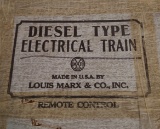 Louis Mark & Co Inc. Diesel-Type Electrical Train