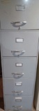 Metal 5 Drawer Filing Cabinet