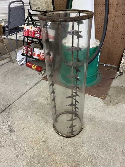 Glass Gas Pump Tank