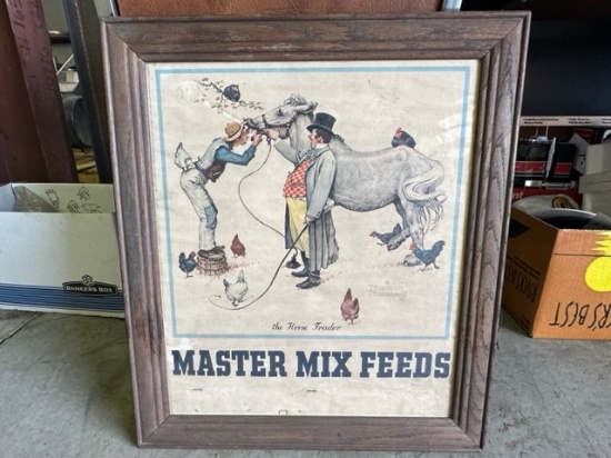 Master Mix Feeds Framed Print