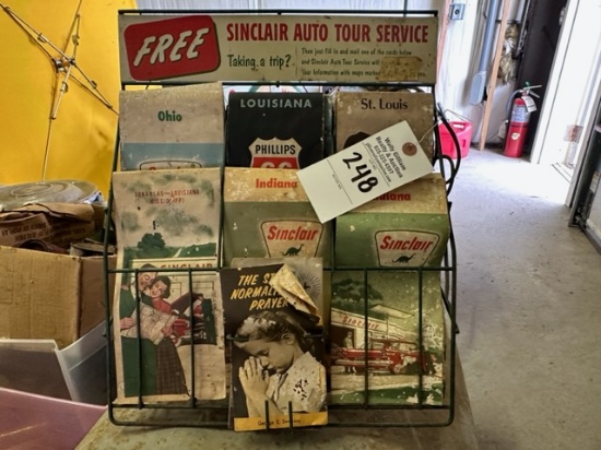 Sinclair Auto Tool Service Brochure Stand